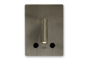  Sieninis šviestuvas MANAT NICKEL